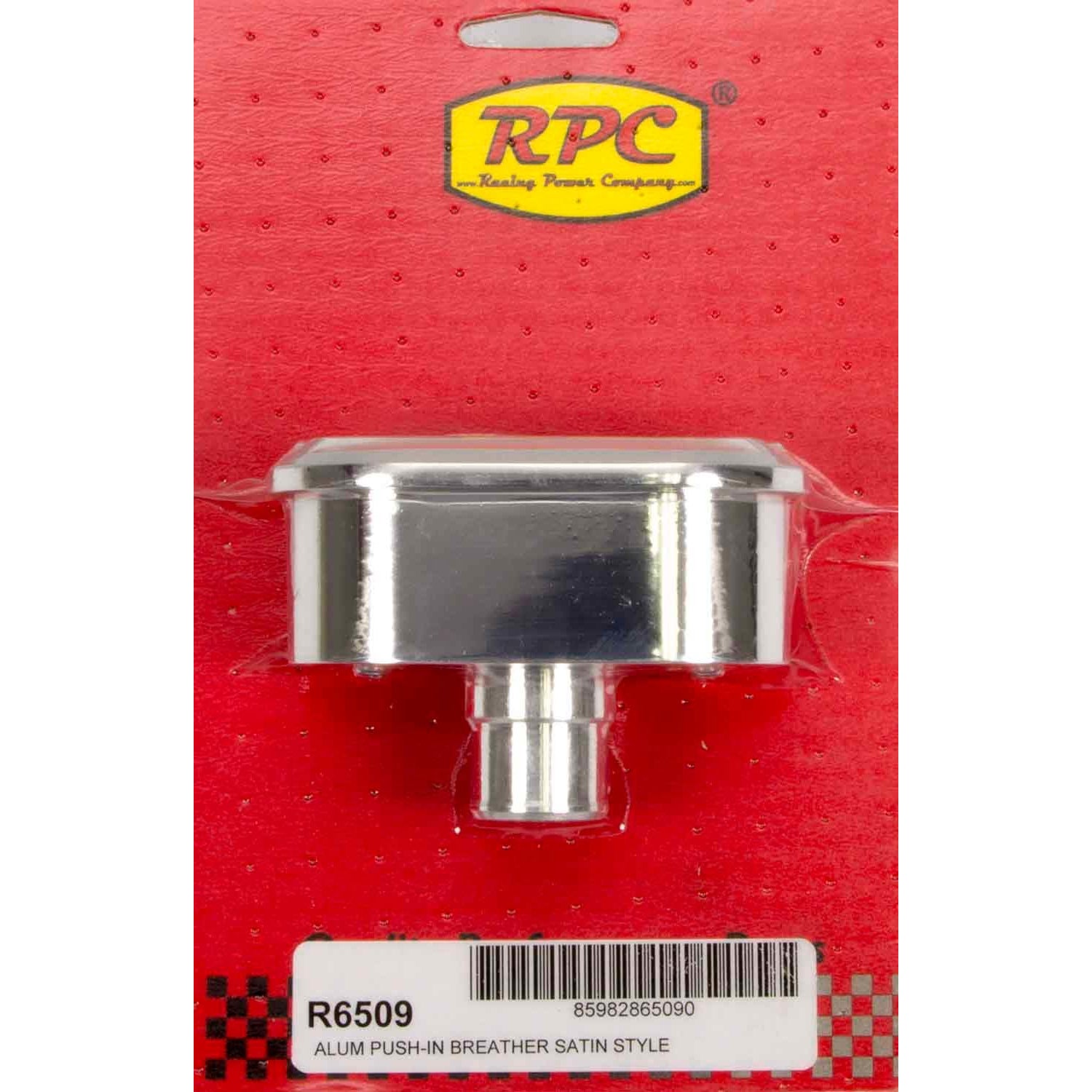 Racing Power Co-Packaged Alum Finned V/C Breather Polished/Satin