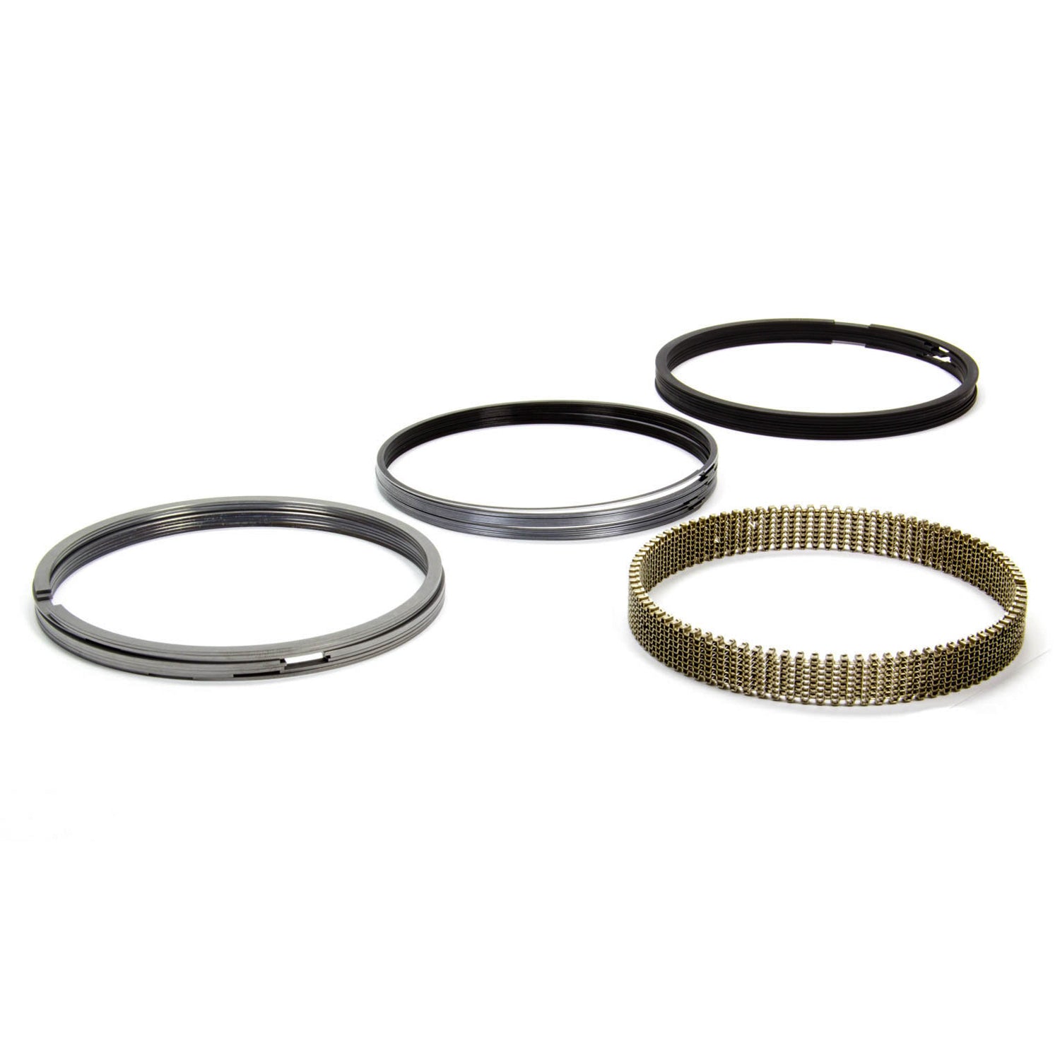 Total Seal Classic Steel Piston Rings 4.600" Bore File Fit 0.043 x 1/16 x 3/16" Thick - Standard Tension
