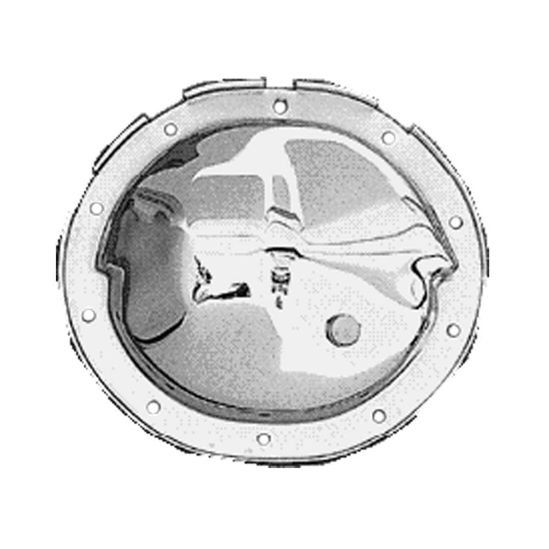 Trans-Dapt Differential Cover Kit - Chrome - 8.5 in - GM 10-Bolt