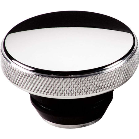 Billet Specialties Push-On Oil Fill Cap - Round - Polished - Universal