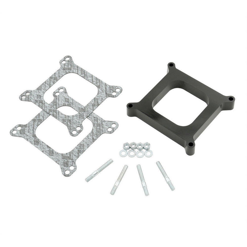 Mr. Gasket Carburetor Spacer - Phenolic - Black - 1" Thick - Open