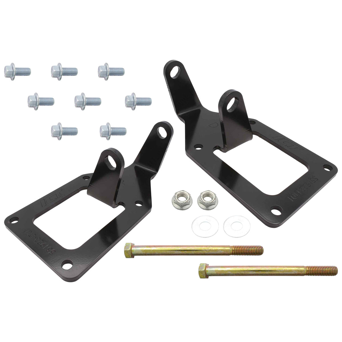 ICT Billet Motor Mount - Bolt-On - Black - GM GenV LT-Series