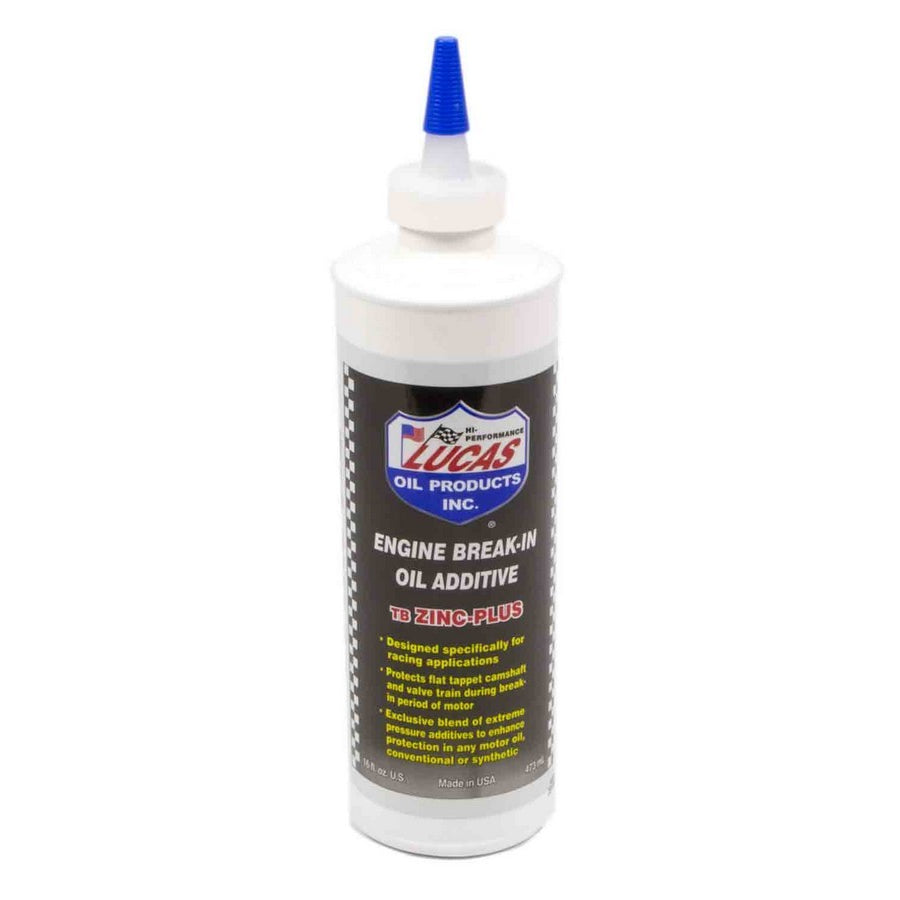 Lucas Engine Break-In Oil Additive - TB Zinc Plus - 16 oz.