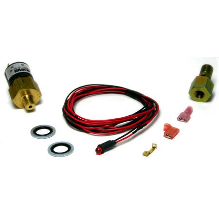 BD Diesel Low Fuel Pressure Red LED Alarm Kit - LED Light Illuminates If Lift Pump Pressure Falls Below Spec