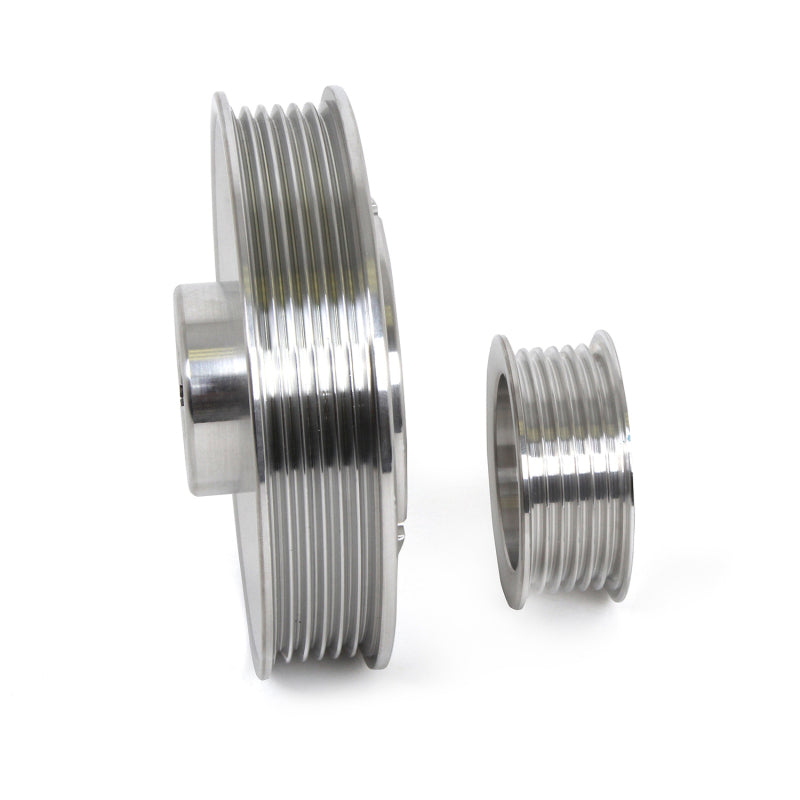 BBK Performance Under Drive 6-Rib Serpentine Pulley Kit - Polished Aluminum - Ford Modular - Ford Mustang 1996-2001