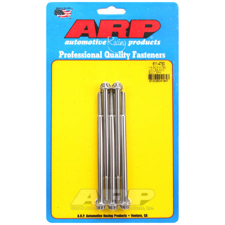 ARP Stainless Steel Bolt Kit - 12 Point (5) 1/4-20 x 4.750