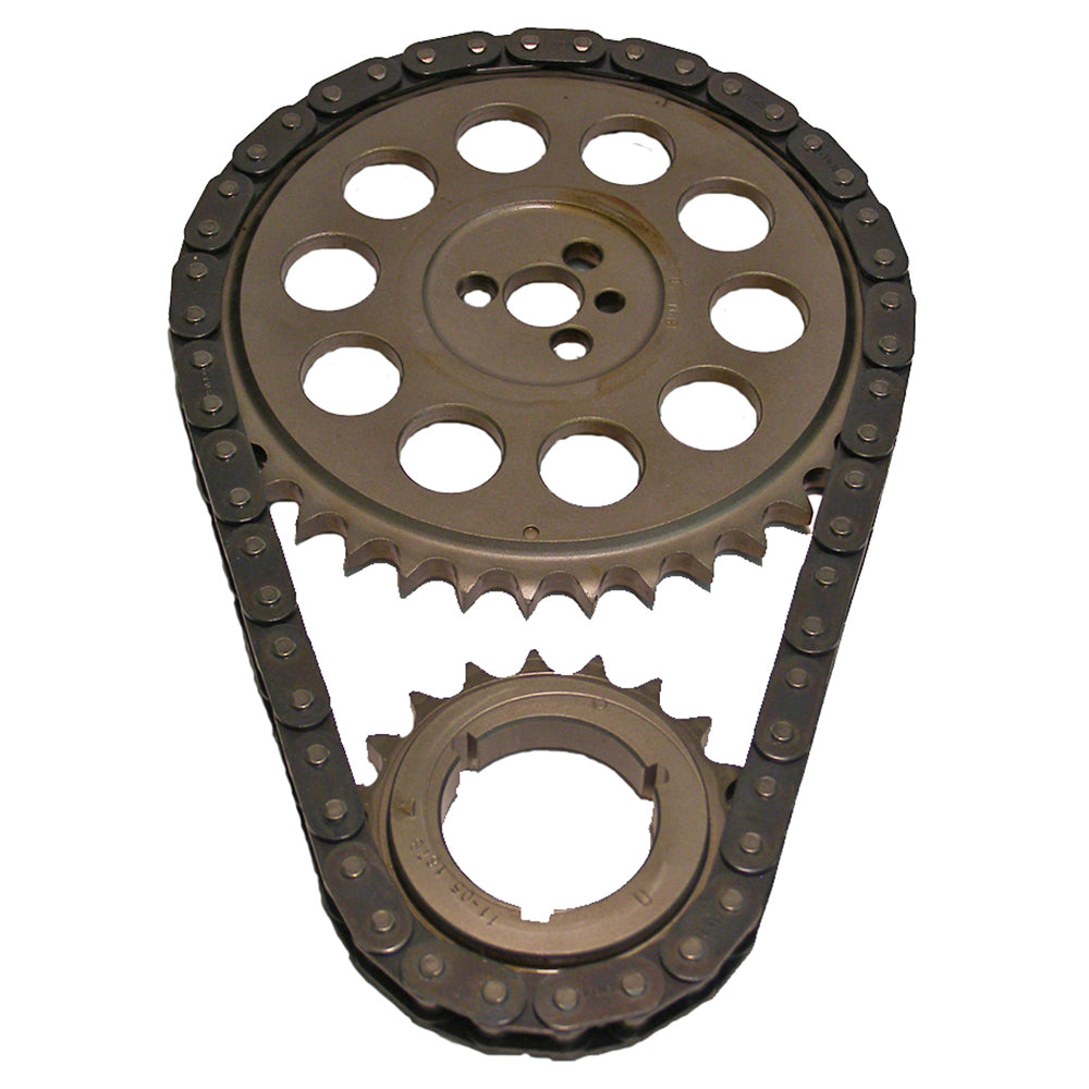 Cloyes Race Billet True Roller Single Roller Timing Chain Set - 3 Keyway Adjustable - Factory Roller - Big Block Chevy