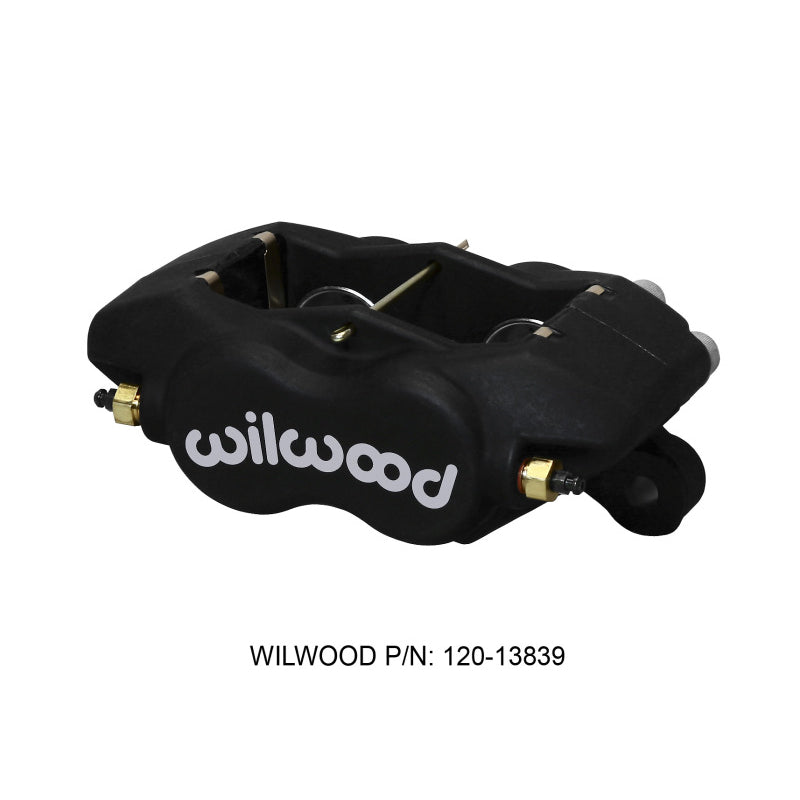 Wilwood Forged Billet Dynalite Internal Caliper - 13.06" OD x 0.830" Thick Rotor - 5.250" Lug Mount - Gray