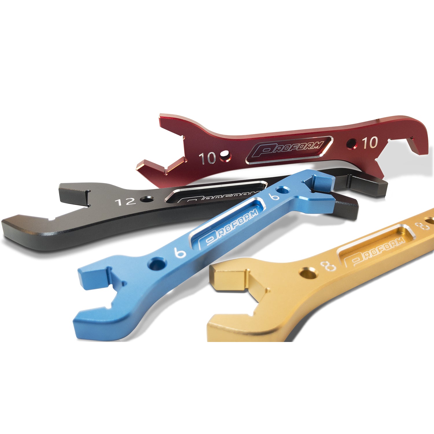 ProForm Aluminum AN Wrench Set Double Ended -06 AN to -12 AN