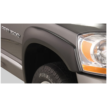 Bushwacker OE Style Front / Rear Fender Flare - 1.75 in Wide - Black - Dodge Ram Fullsize Truck 1994-2001