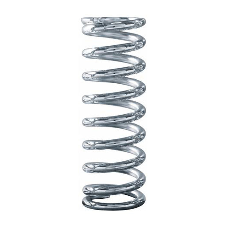 QA1 Chrome Coil-Over Spring - 2-1/2" I.D. x 12" - 300 lb.