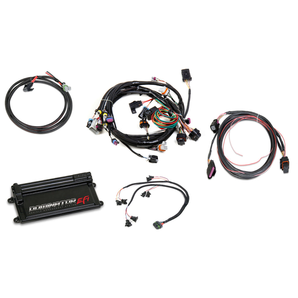 Holley EFI Dominator EFI Engine Control Module - Wiring Harness - Transmission Harness - Drive-By-Wire - LS1/LS6 - GM LS-Series