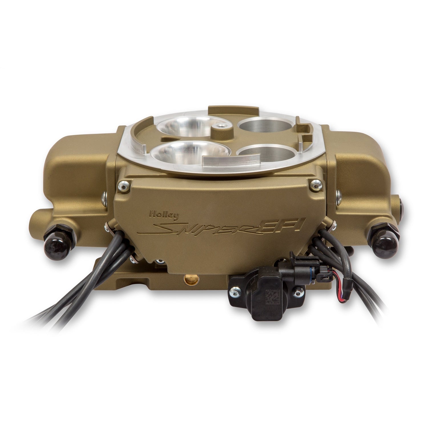 Sniper EFI Quadrajet Kit Gold Finish