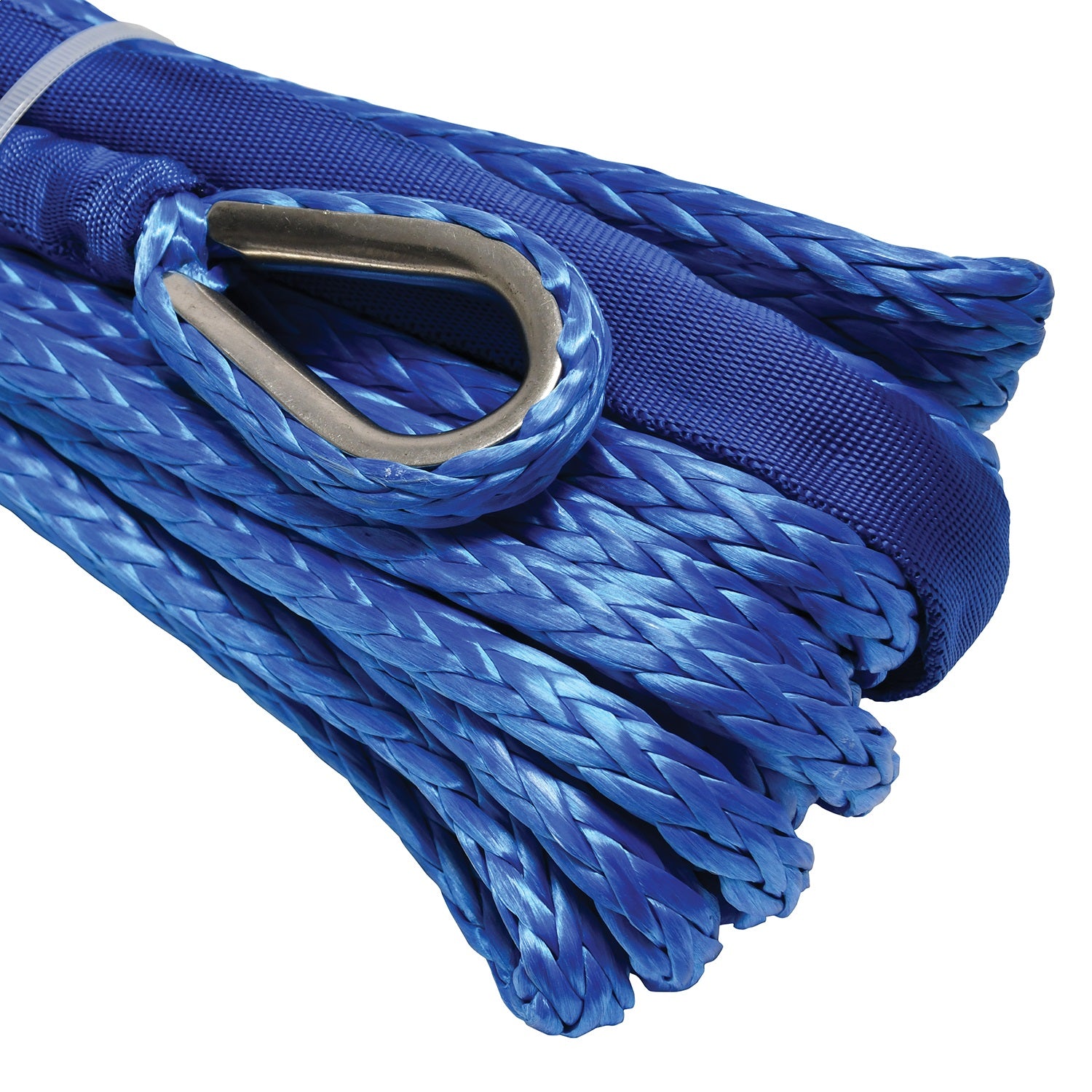 Superwinch Winch Rope - 55 Ft. . Long - Synthetic - Blue - Superwinch S7500