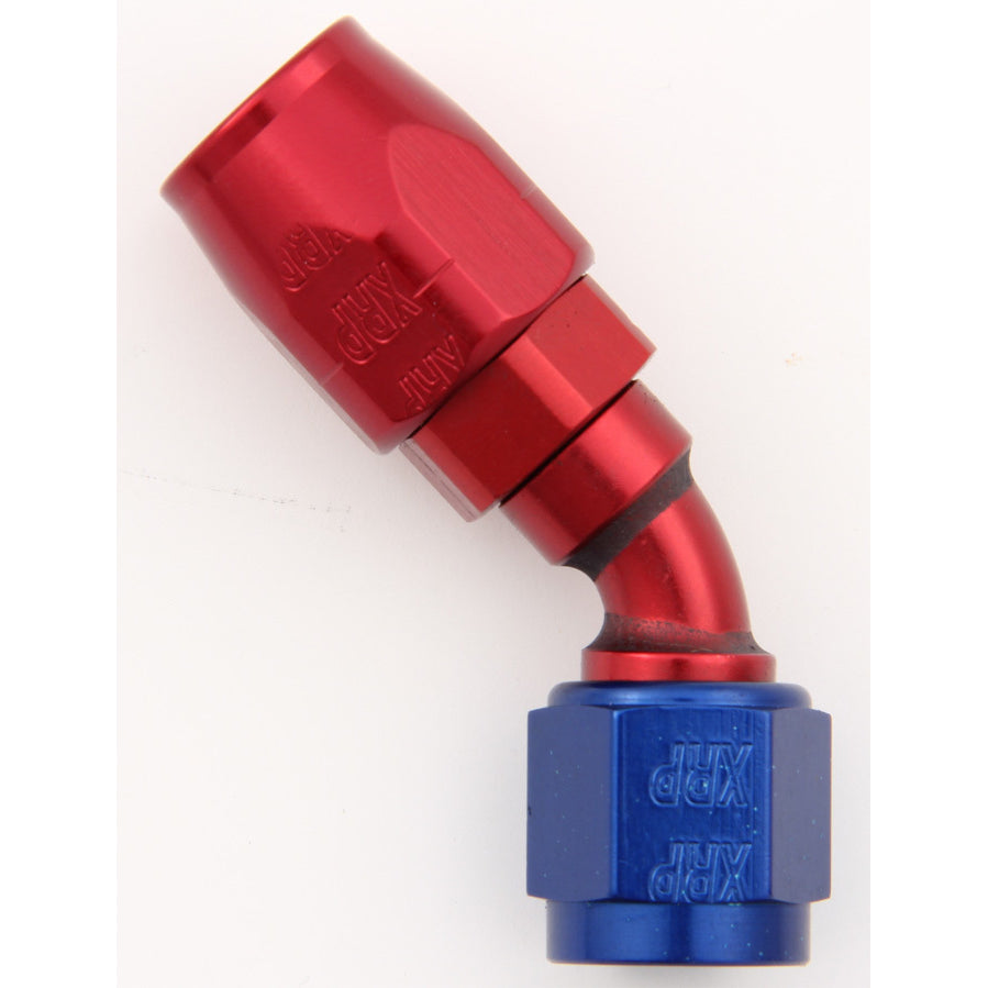 XRP Double Swivel 45° Hose End -08 AN