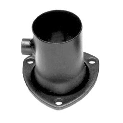 Hedman Hedders 3" Inlet to 2-1/2" OD Outlet Collector Reducer 3-Bolt Flange Hardware O2 Bung - Steel