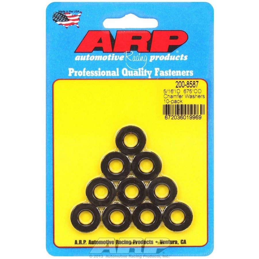 ARP Special Purpose Flat Washer Chamfered 5/16" ID 0.675" OD - 0.120" Thick
