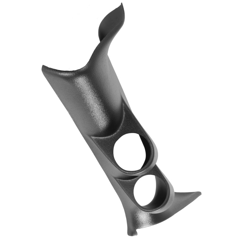 Auto Meter Pillar Gauge Pod - Two 2-1/16 in Diameter Gauges - Black - Chrysler 300 / Dodge Charger 2005-10