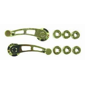 Racing Power Chrome Aluminum 4-1/4" Window Handle