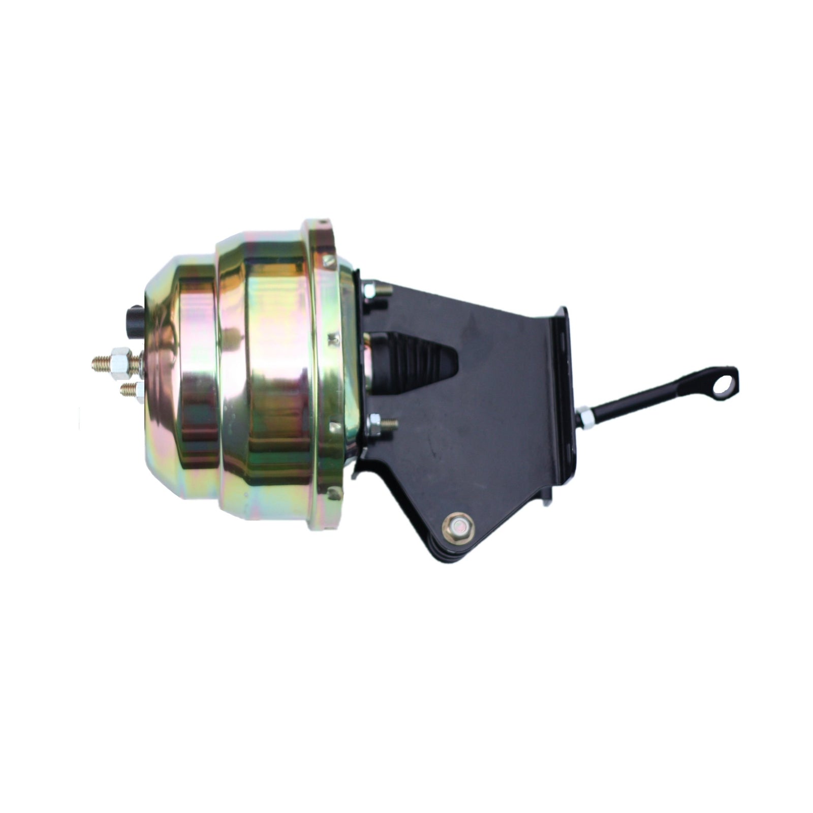 Leed Master Cylinder and Booster - Dual Integral Reservoir - 8" OD - Dual Diaphragm - Steel - Zinc Plated