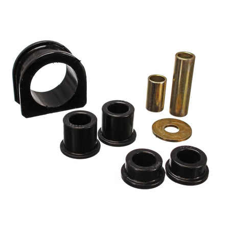 Energy Suspension Steering Rack Bushing Set Black