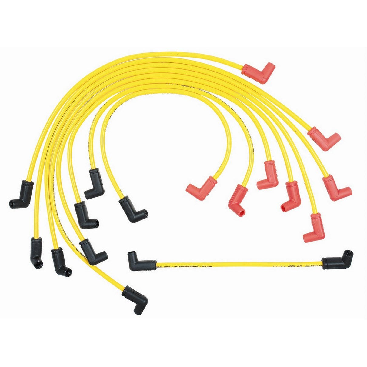 ACCEL Custom Fit 8.8mm Spark Plug Wire Set - Spiral Core