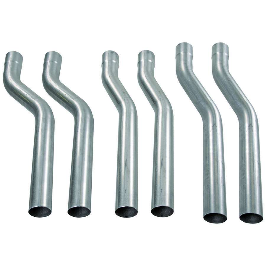 Flowmaster 3" Diameter Exhaust Pipe Bend Kit One End Expanded Mandrel Two 4 in/Two 6 in/Two 8" Bend - 16 Gauge