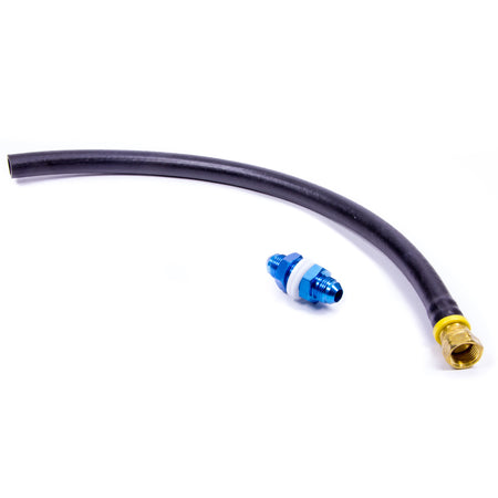 Jaz Products 8 AN Male Bulkhead Fitting Fuel Pickup 18" Long Pickup Hose