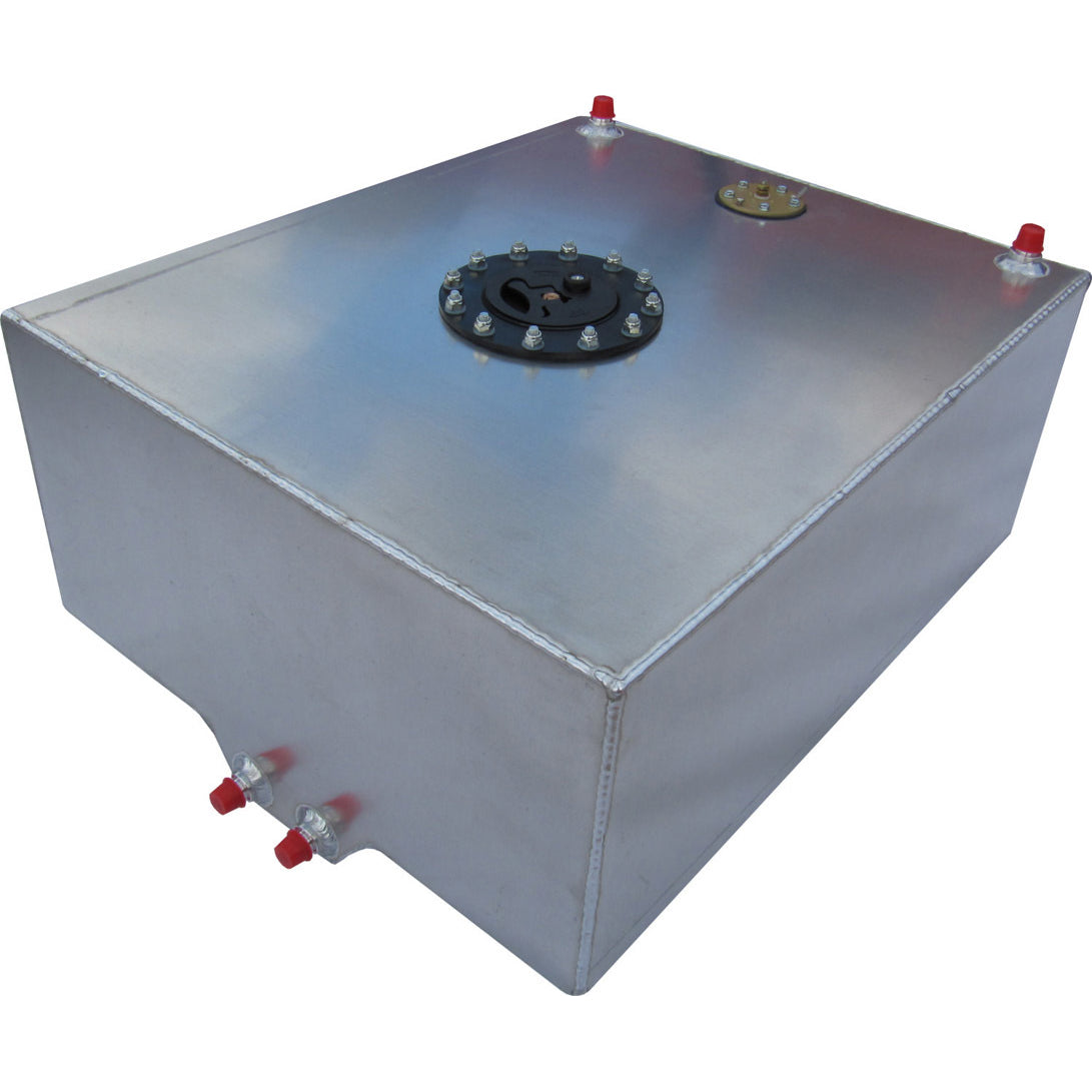 RCI 20 Gallon Fuel Cell - 20 in Wide x 24 in Deep x 10 in Tall - 8 AN Male Outlet/Return/Vent - Foam
