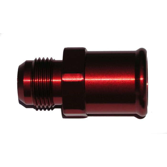 Meziere -16 AN Male to 1-1/2 Hose Adapter - Red