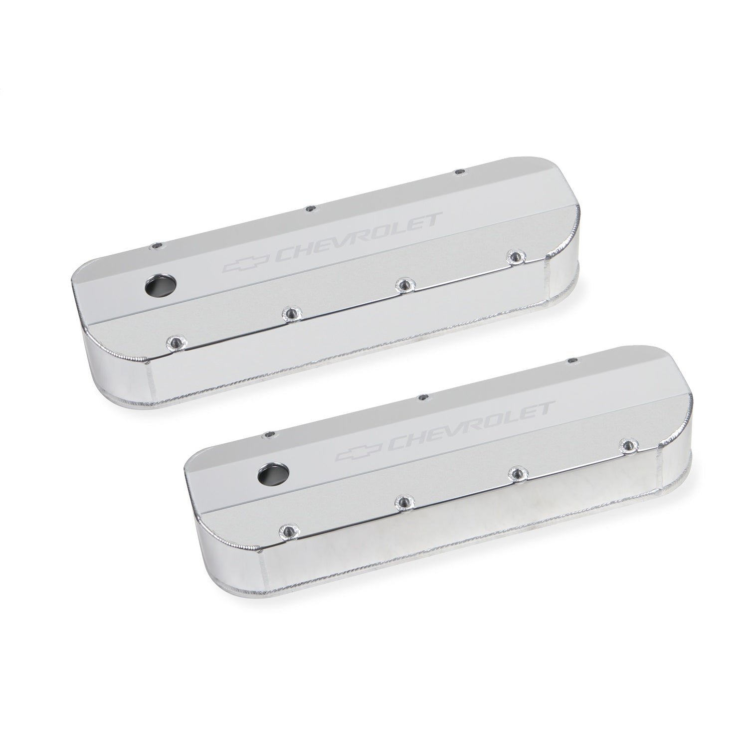 Holley GM Track Series Tall Valve Cover - Baffled