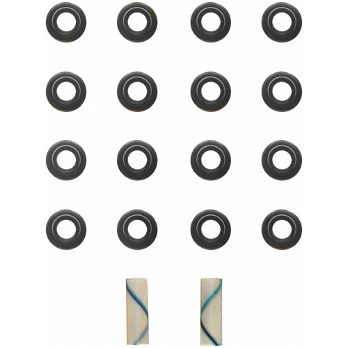 Fel-Pro Positive Stop Valve Stem Seal - GM LT-Series 1992-97 - Set of 16