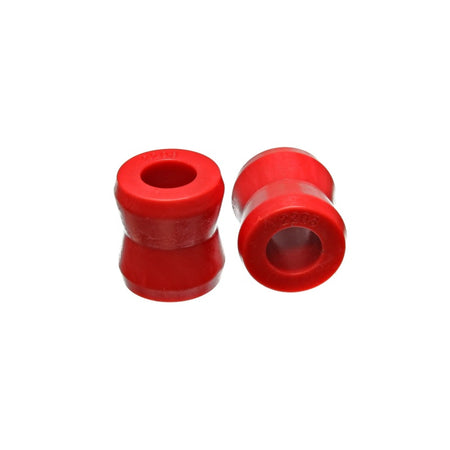 Energy Suspension Hourglass Shock End Bushing - 3/4" ID - 1-5/8" - Polyurethane - Red - Universal - (Pair)