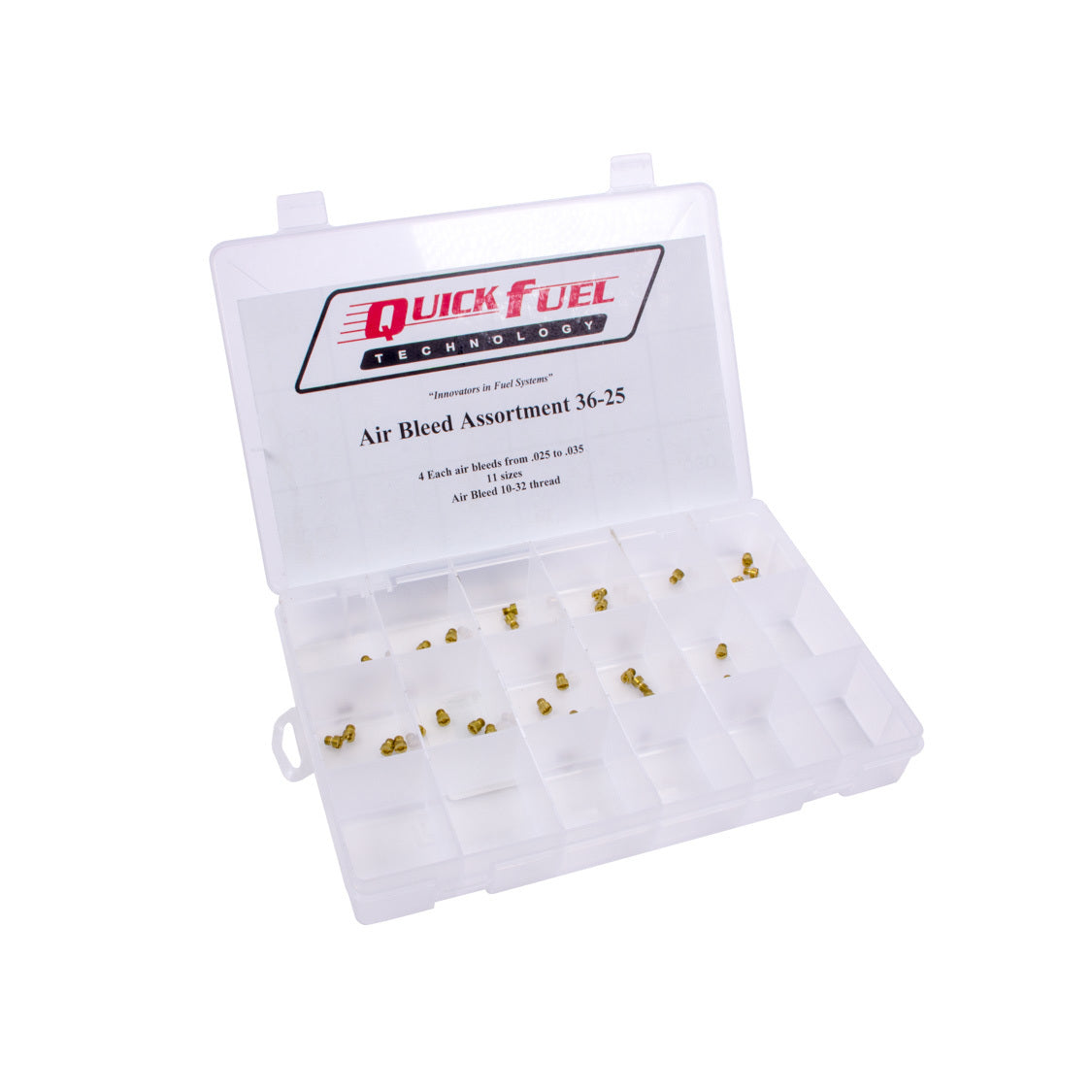 Quick Fuel Technology Air Bleed Assortment Kit .025 - .035
