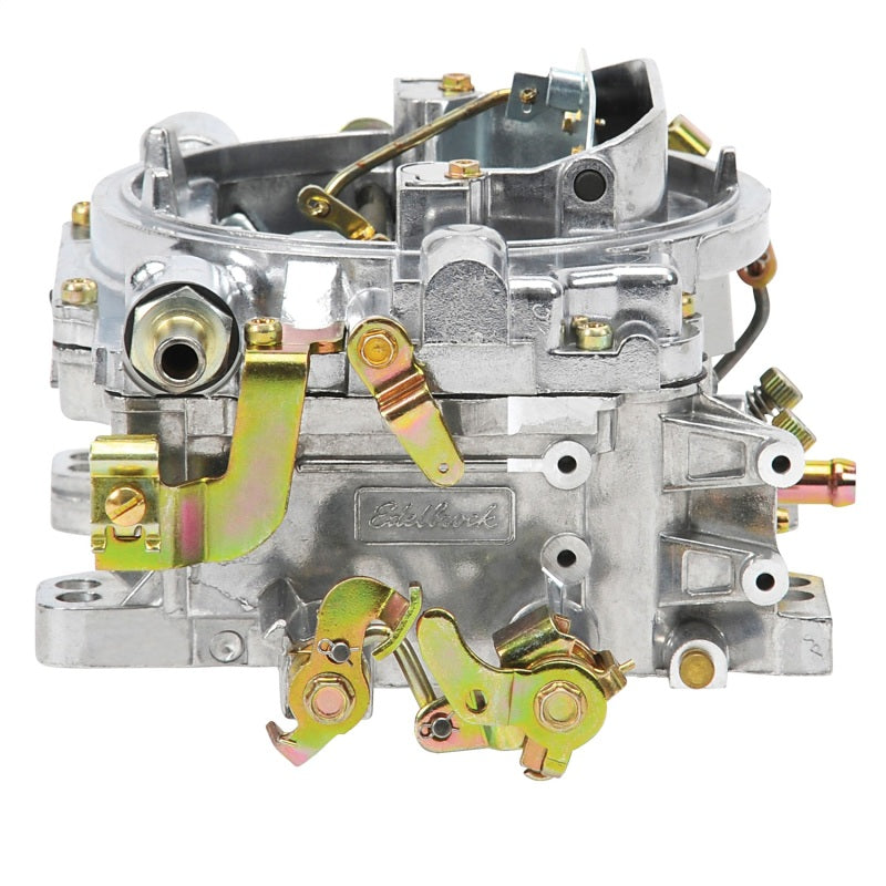 Edelbrock Performer 500 CFM 4-Barrel Carburetor - Square Bore - Manual Choke - Mechanical Secondary - Single Inlet - Satin
