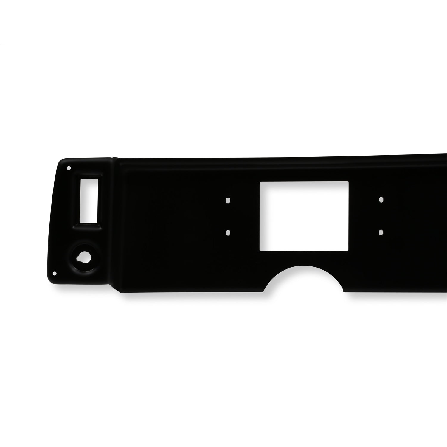 Holley EFI 7 in Dash Bezel - Black - GM F-Body 1979-81
