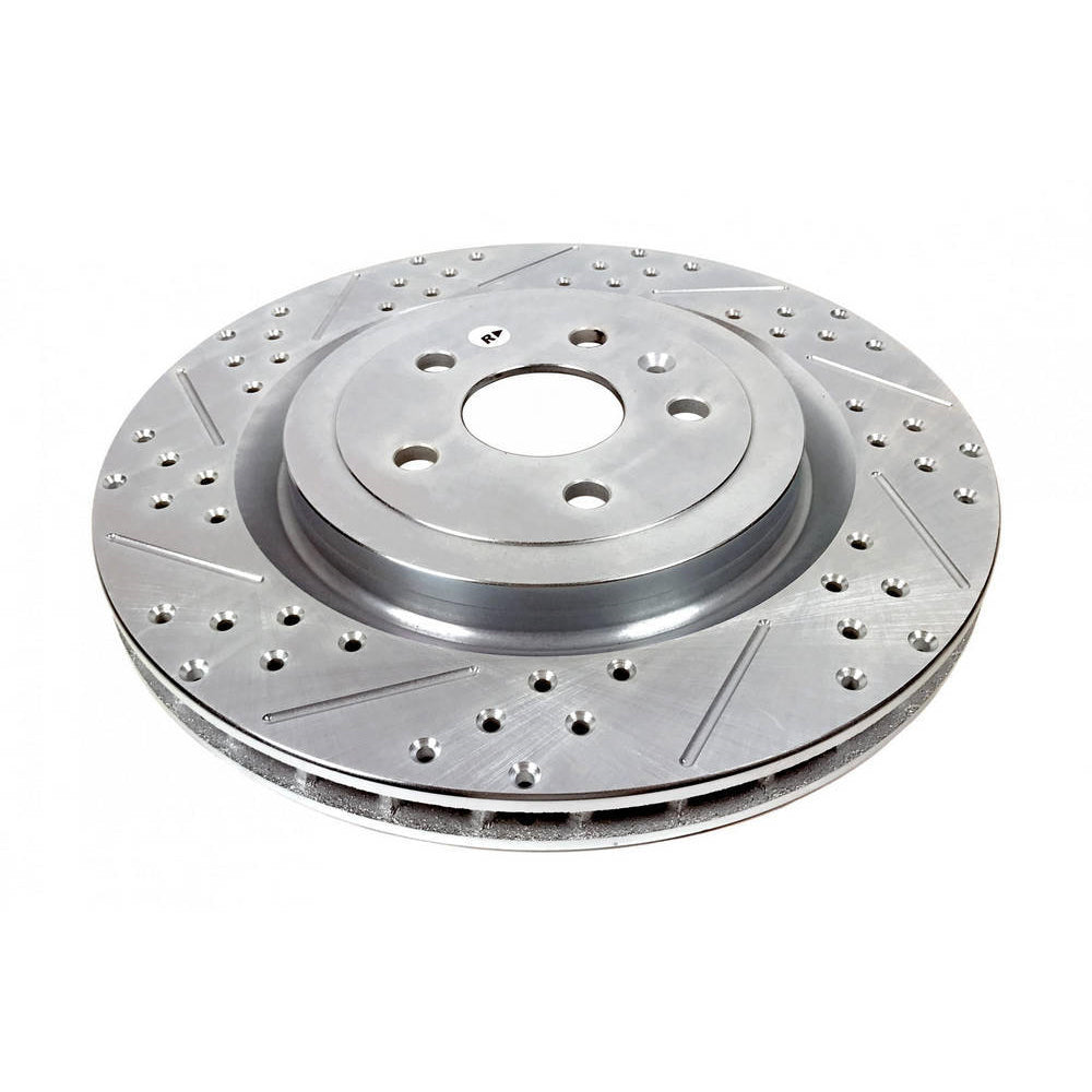 Baer Sport Rear Brake Rotor - Directional / Drilled / Slotted