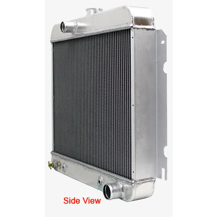 Northern Radiator - 2-1/4" D - Single Pass - Driver Side Inlet - Passenger Side Outlet - Application Specific - Aluminum