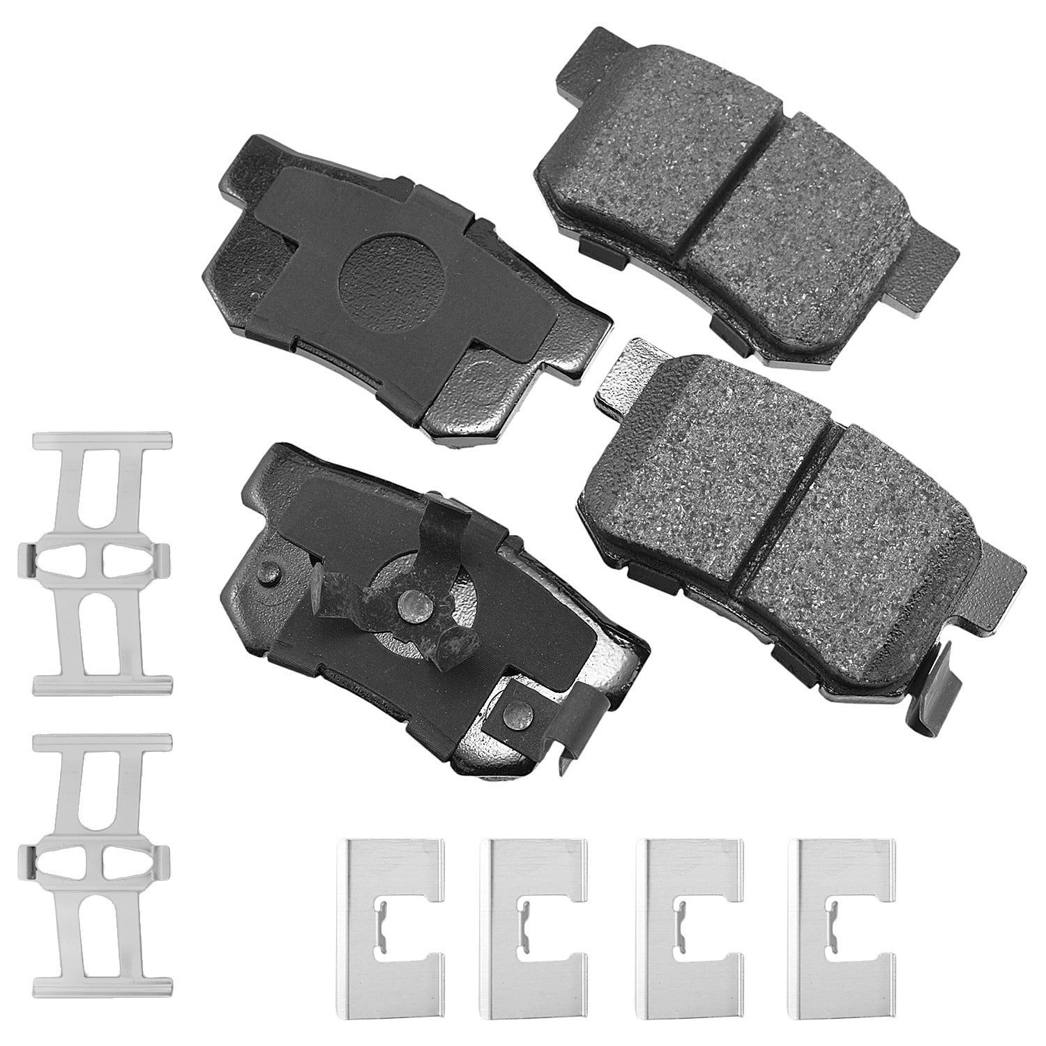 Akebono Brakes ProACT Rear Brake Pads - Acura/Honda 2010-17 (Set of 4)