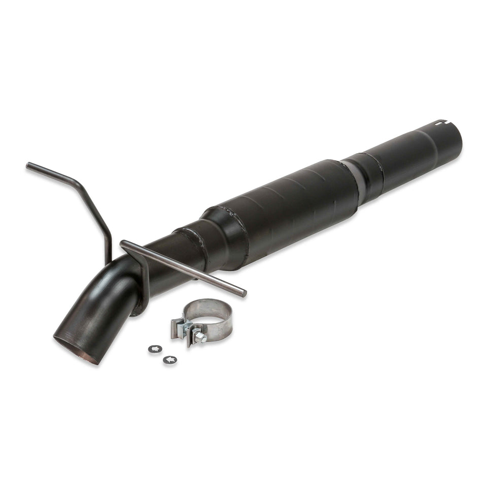 Flowmaster Outlaw Extreme Exhaust System - Cat-Back - 3" Diameter - Single Underbody Exit - Stainless - Black