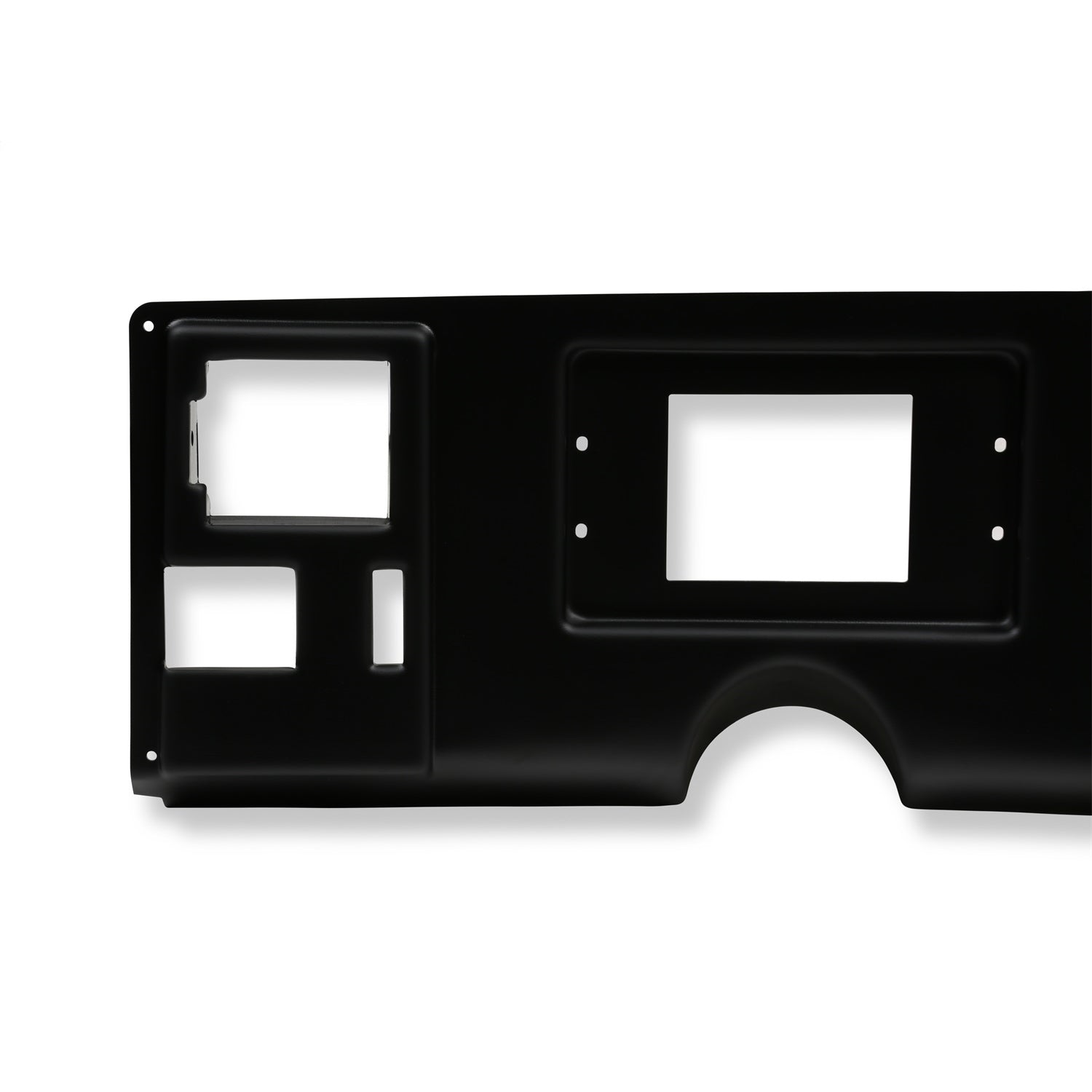 Holley EFI 7 in Dash Bezel - Black - GM Fullsize Truck 1988-94