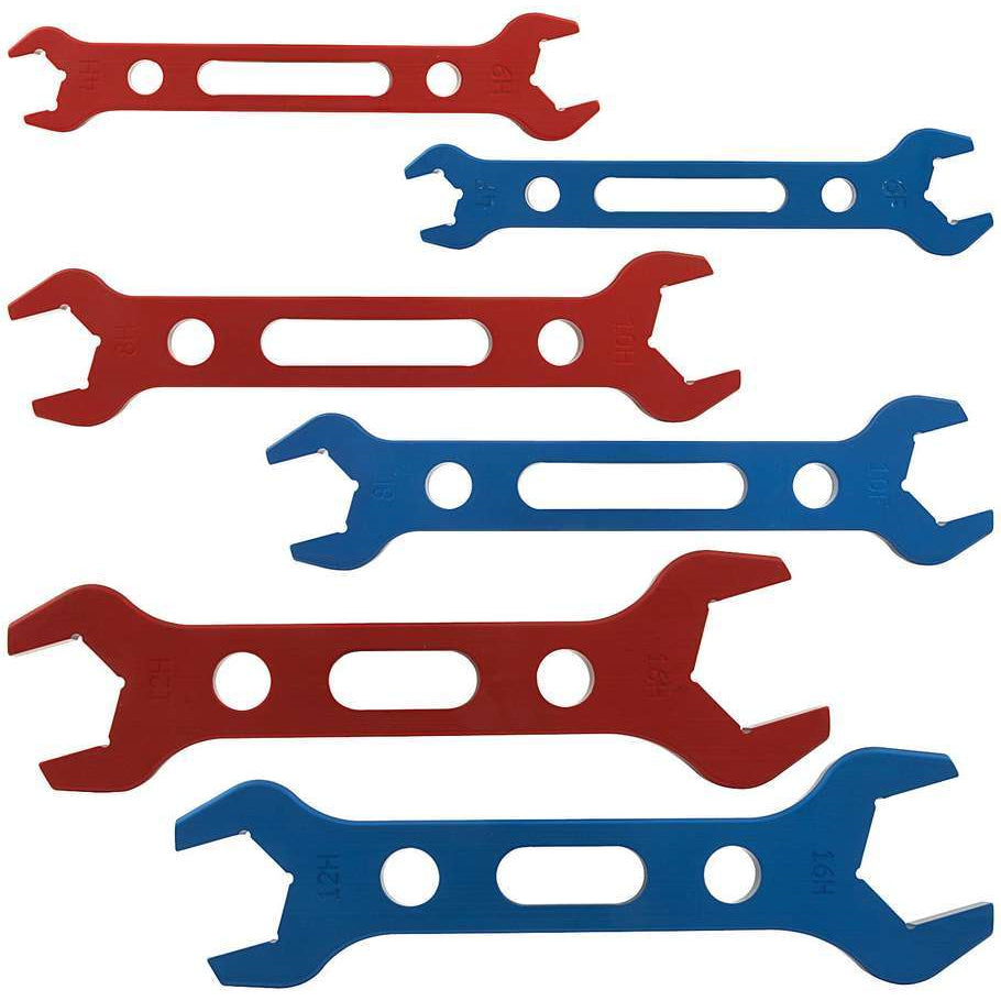 Allstar Performance Double-Ended Aluminum Hose / AN Fitting Wrench Set