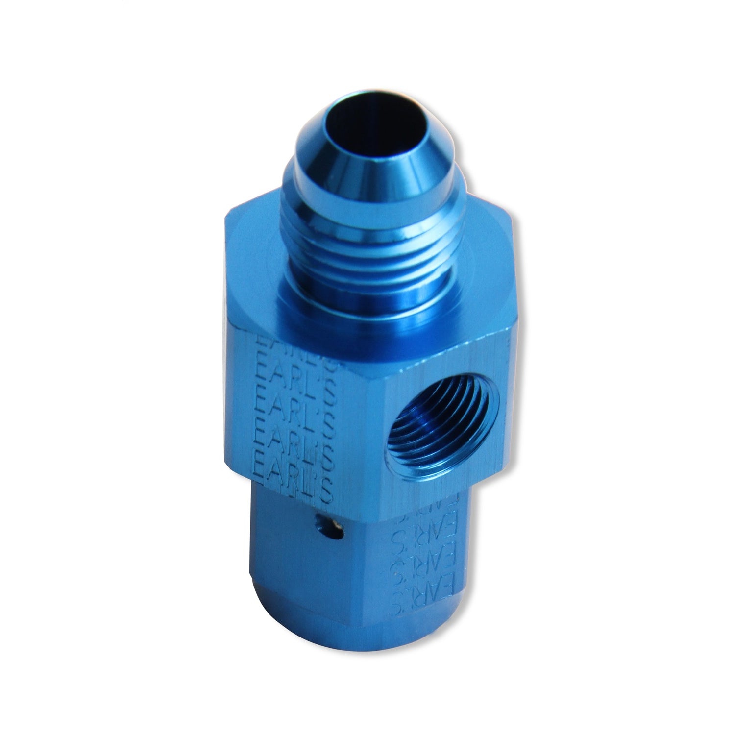 Earl's Pressure Gauge Adapter - -04 AN Male to -04 AN Female - 1/8" NPT Gauge Port