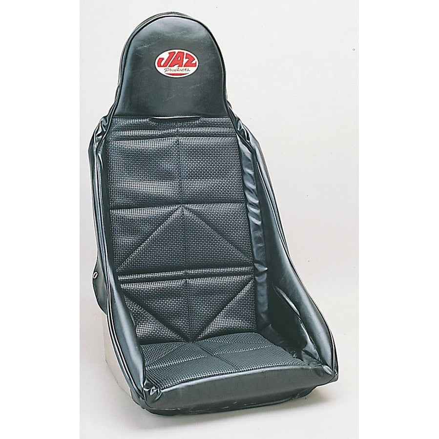 Jaz Drag Race Seat Cover Black Vinyl