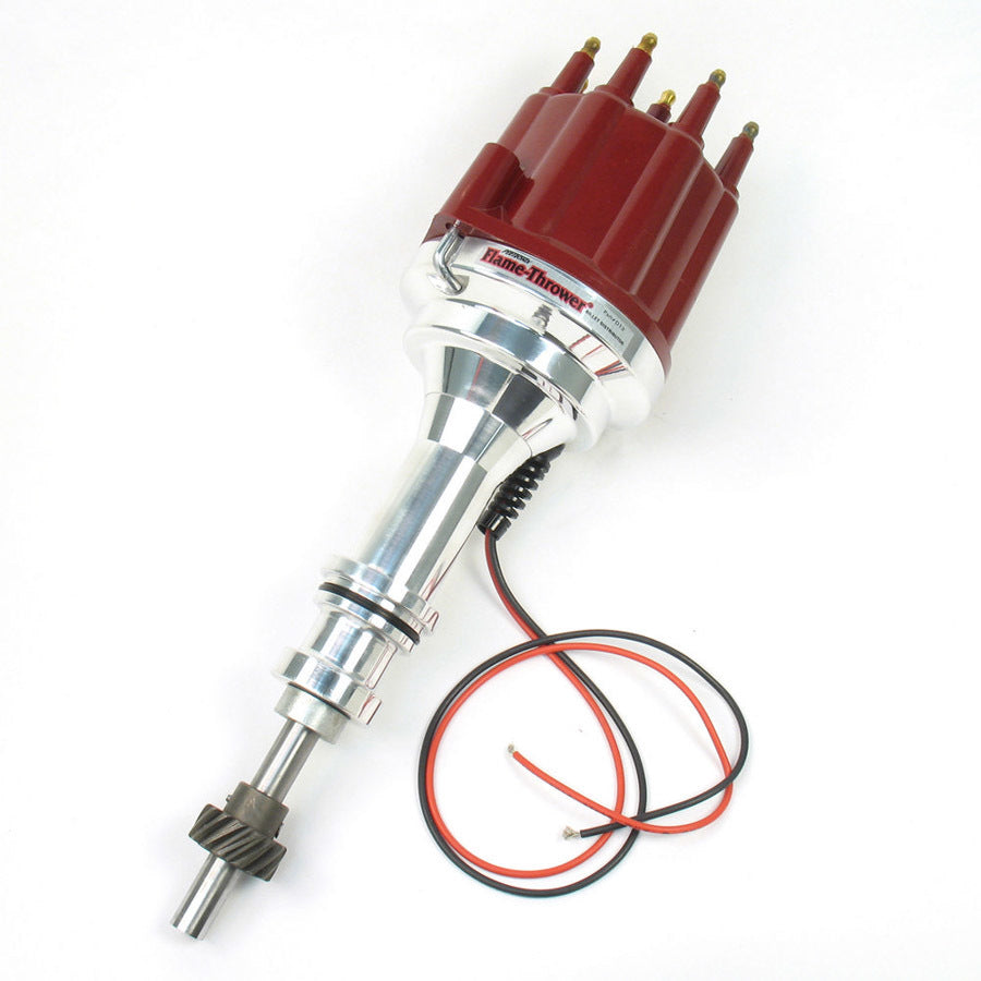 PerTronix Flame-Thrower Billet "Plug N Play" Distributor w/ Ignitor II Module - Non-Vacuum Advance