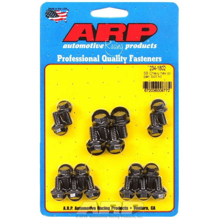 ARP Oil Pan Bolt Kit - SB Chevy - Hex Heads