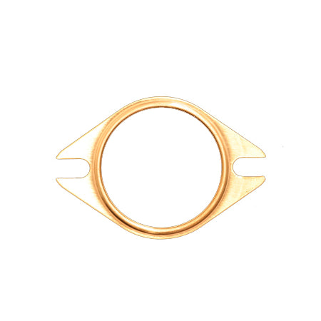 SCE Gaskets Pro Copper Collector Gasket 2-1/2" Diameter 2 Bolt Copper - Each