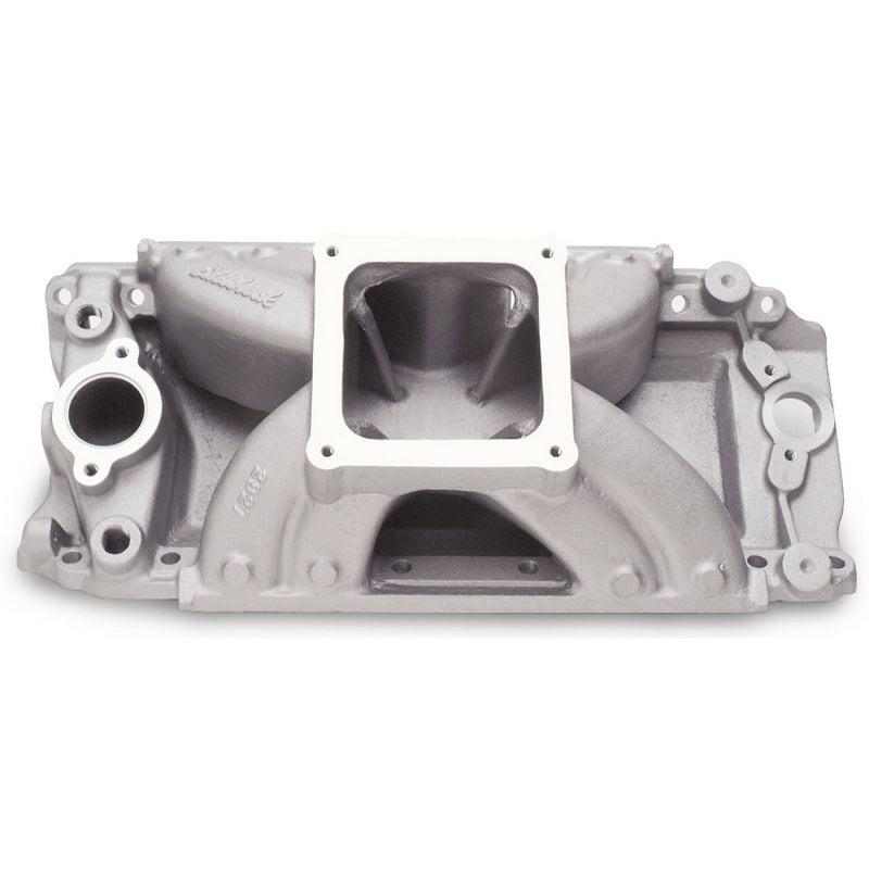 Edelbrock Super Victor BB Chevy Intake Manifold - Cast Finish