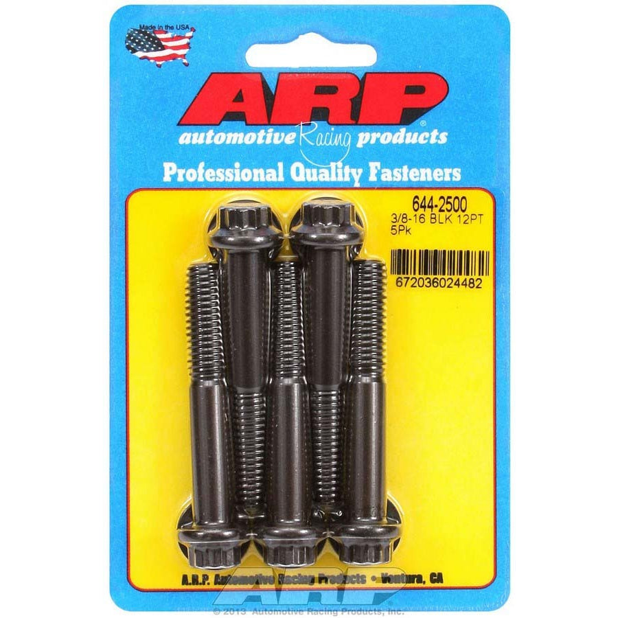 ARP Bolt Kit - 7/16" 12-Point - 3/8-16 Thread x 2.500 - Set of 5