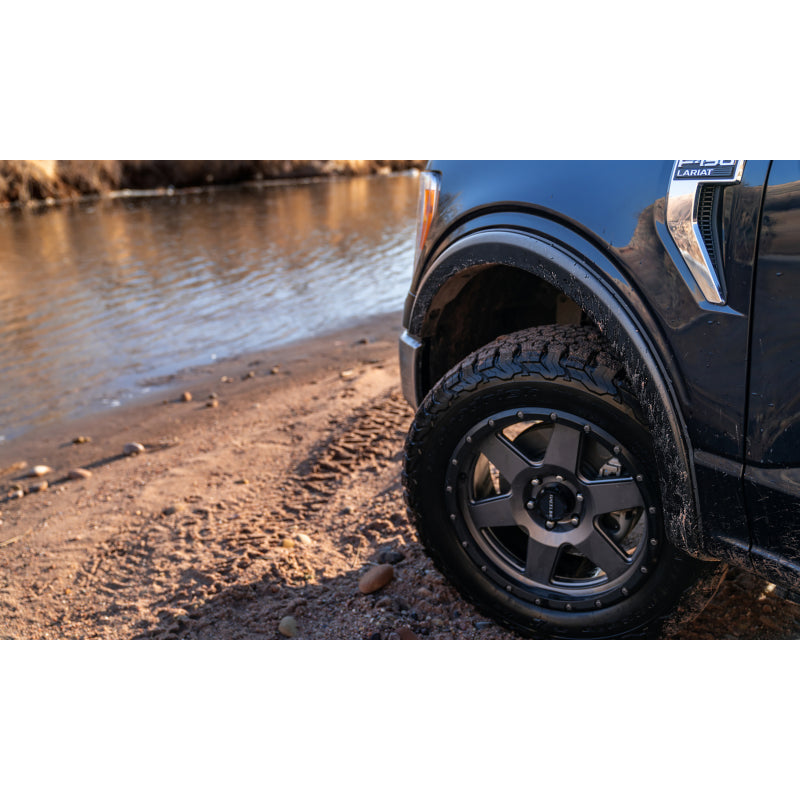 Bushwacker OE Style Fender Flare - Front / Rear - Plastic - Black - Super Crew Cab - Ford Ranger 2019 (Set of 4)